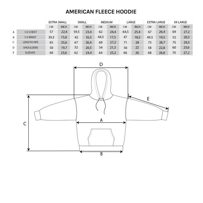 Толстовка Polar Skate Co. American Fleece Hoodie
