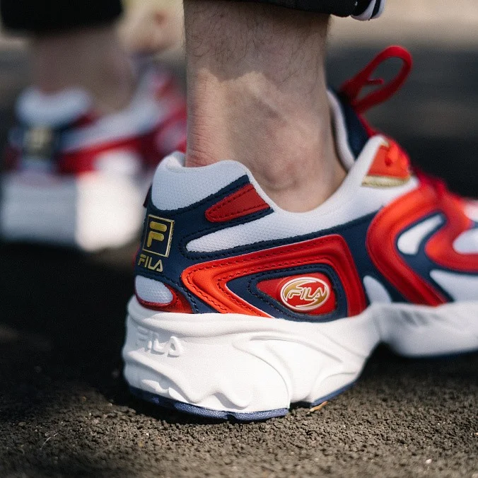 Кроссовки мужские FILA Creator Fiery Red/White/Estate Blue