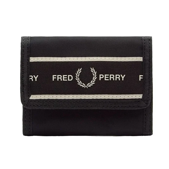 Кошелек Fred Perry Contrast Tape Fold Velcro Wallet