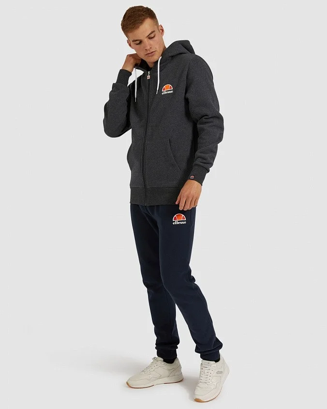 Толстовка Ellesse Miletto FZ Hoody Dark Grey Marl