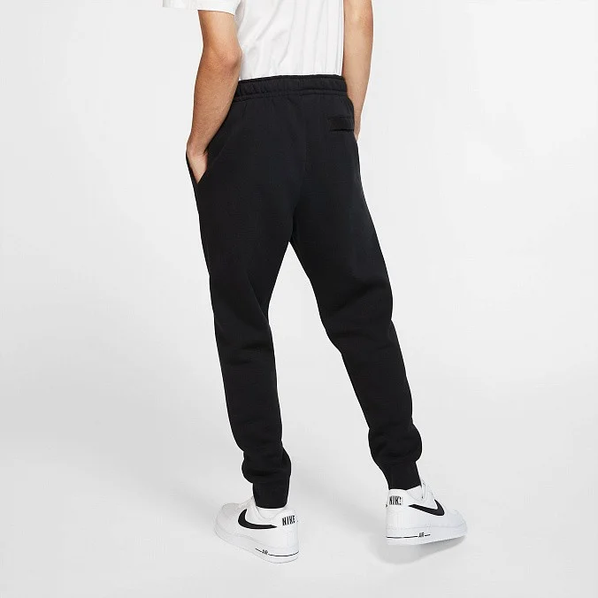 Брюки спортивные Nike Sportswear Club Fleece Black/Black/White
