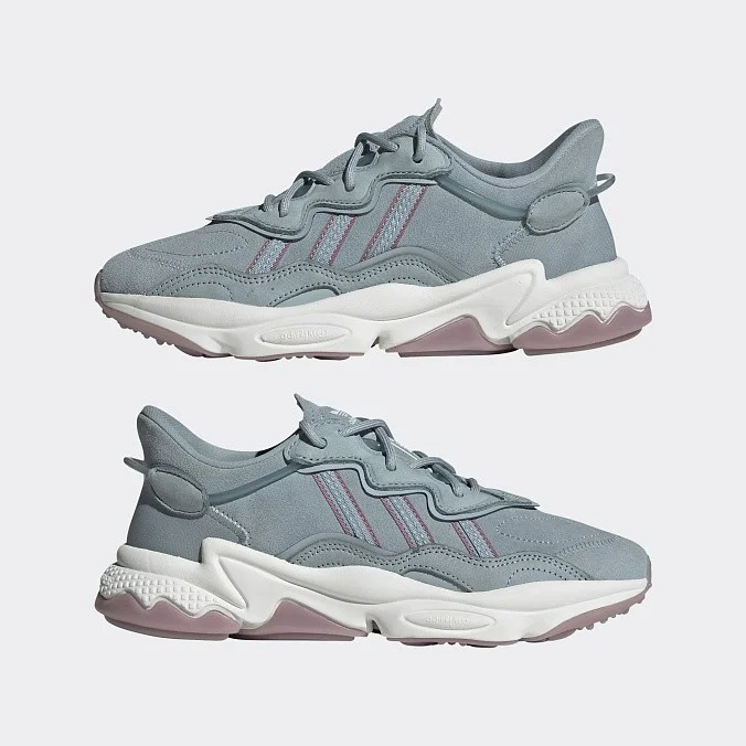 Кроссовки женские adidas Originals Ozweego Magic Grey/Crystal White/Magic Mauve