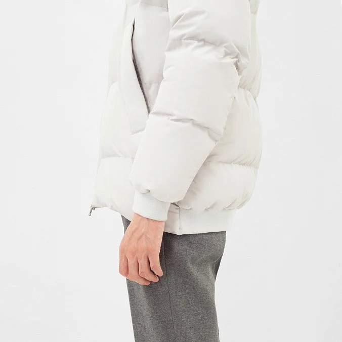 Зимний бомбер SH’U бежевый