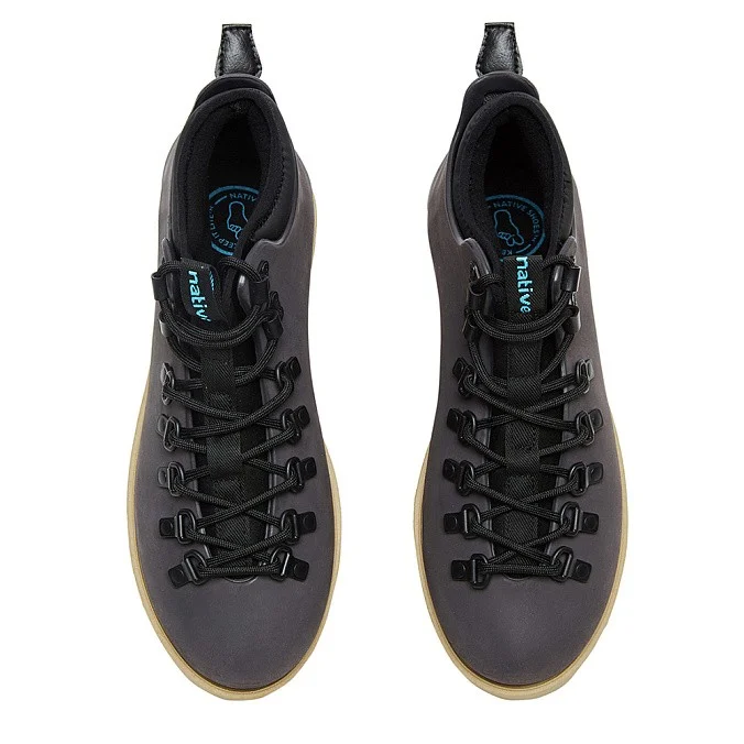 Ботинки Native Fitzsimmons Onyx Black Rocky Brown