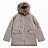 Мужская куртка парка Alpha Industries Slim Fit N-3B Parka Dark Khaki / Orange