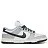 Кроссовки женские Nike Dunk Low White/Iron Grey/Light Smoke Grey