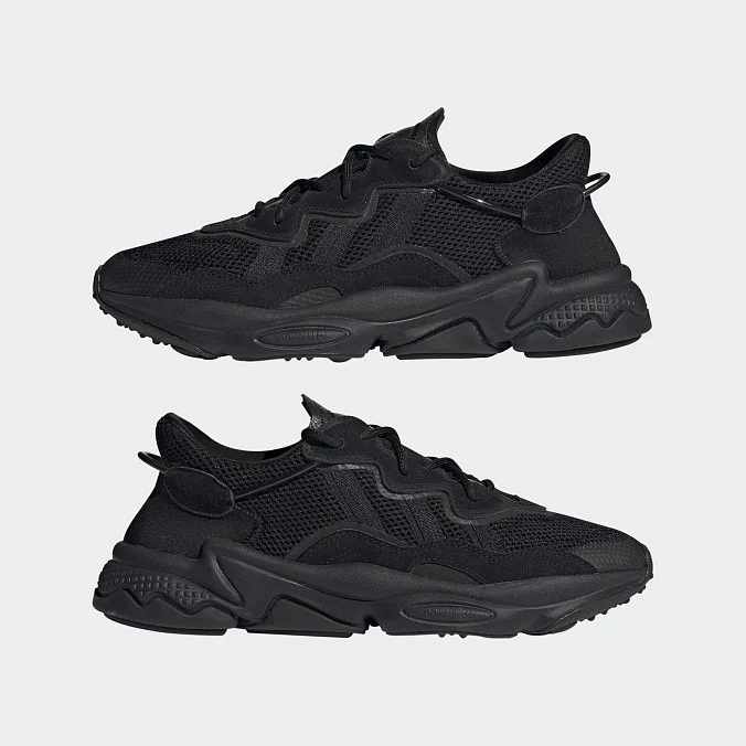 Кроссовки мужские adidas Originals Ozweego Black/Core Black/Grey Five
