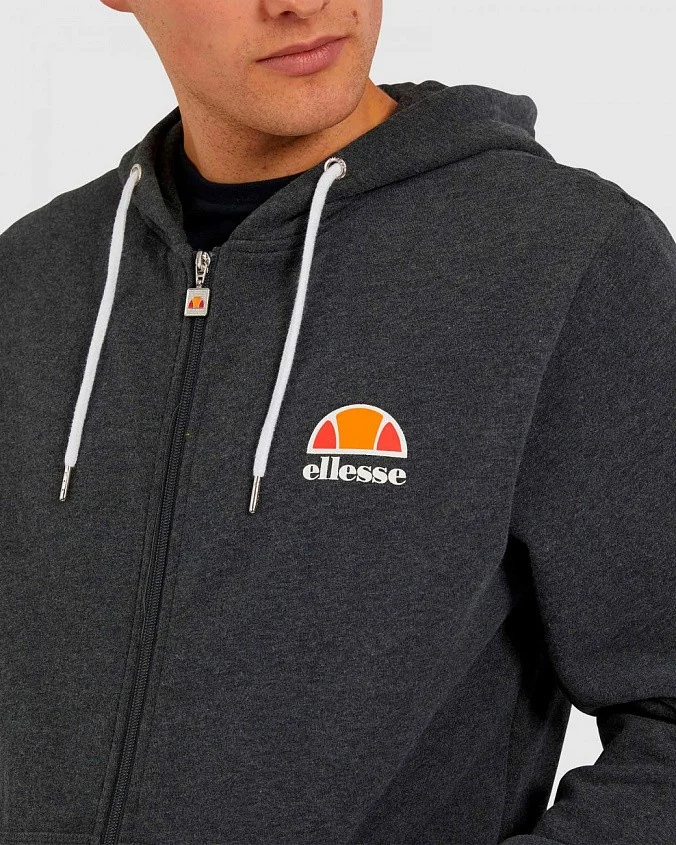 Толстовка Ellesse Miletto FZ Hoody Dark Grey Marl