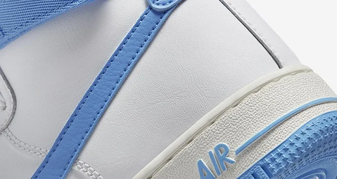 Кроссовки женские Nike Wmns Air Force 1 High OG University Blue/White