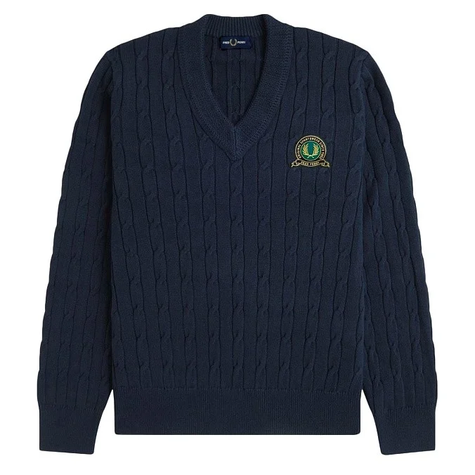 Свитер Fred Perry Tennis Badge Cable Knit Jumper