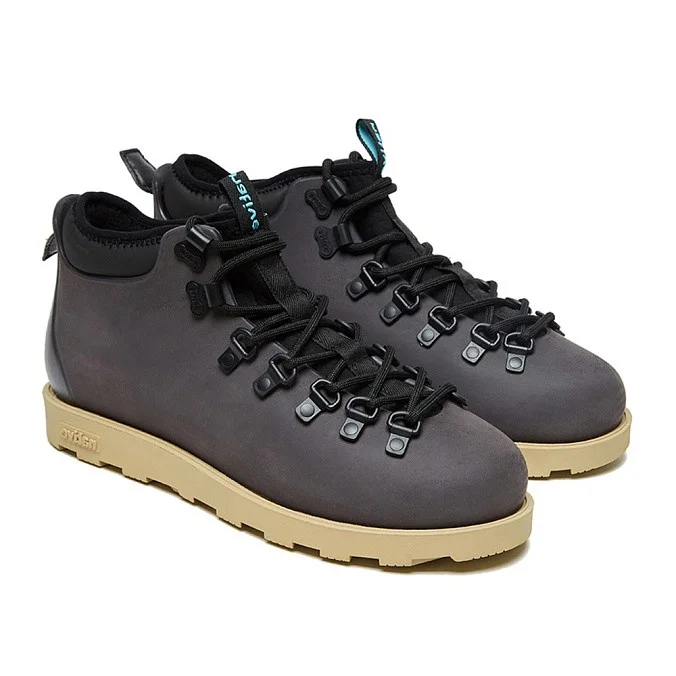 Ботинки Native Fitzsimmons Onyx Black Rocky Brown