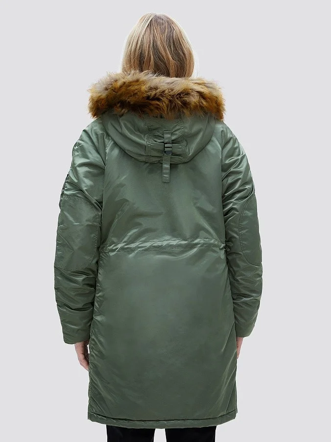 Женская куртка парка Alpha Industries Elyse Sage Green
