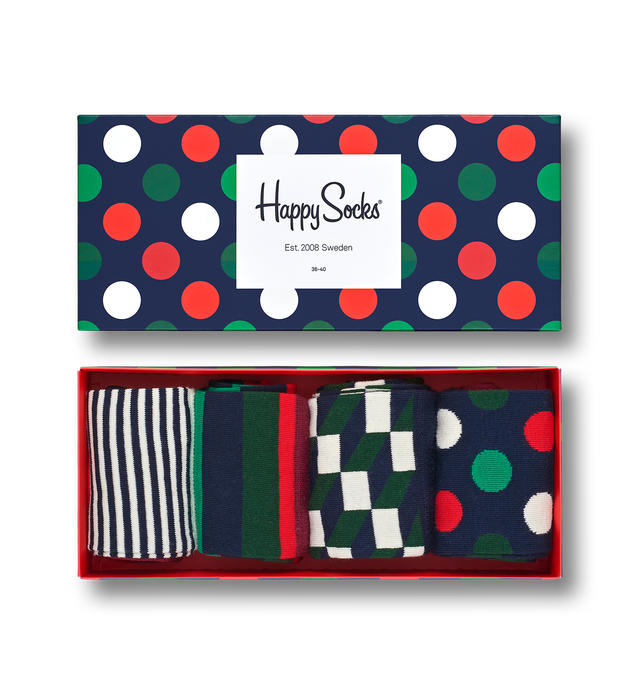 Набор носков Happy Socks Holiday Big Dot Gift Box