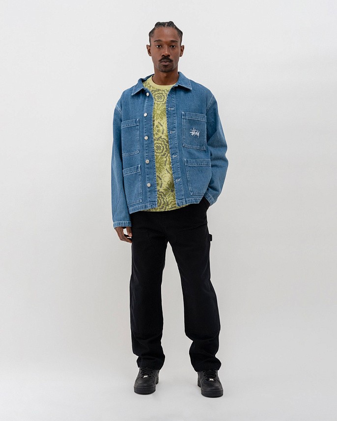 Куртка Stussy Denim Chore Jacket