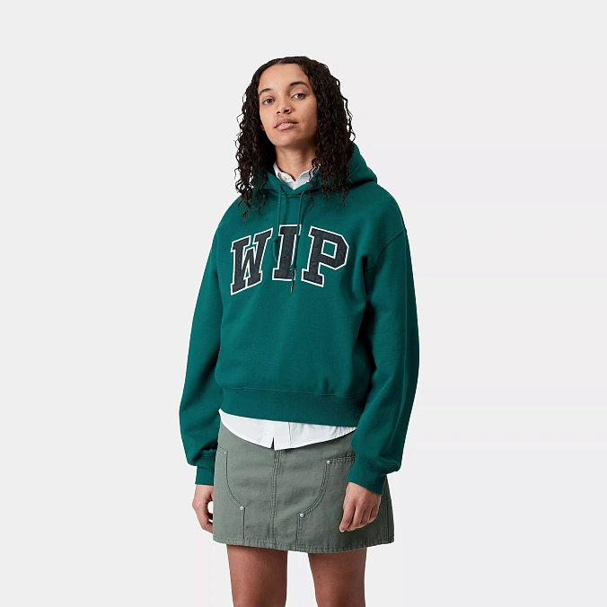 Толстовка женская Carhartt WIP Women's Hooded WIP Sweatshirt