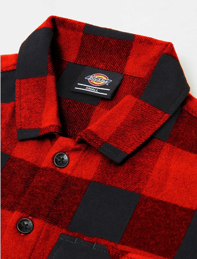 Рубашка женская Dickies New Sacramento Shirt Red