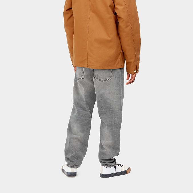 Мужские джинсы Carhartt WIP Newel Pant Black (light used wash)