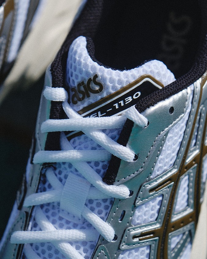 Кроссовки унисекс ASICS GEL-1130 White/Clay Canyon