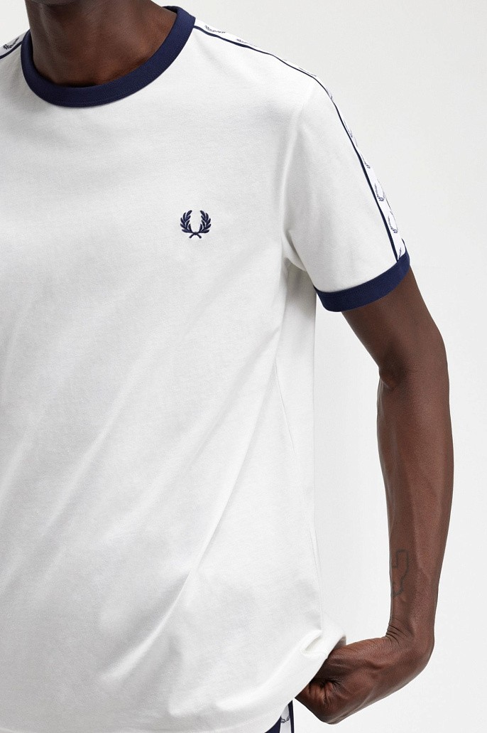 Футболка Fred Perry Taped Ringer T-Shirt