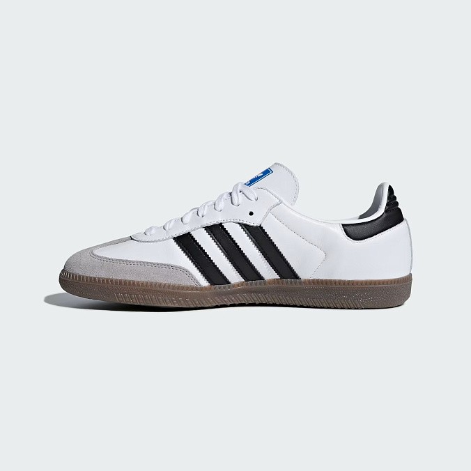 Кроссовки adidas Originals Samba OG Cloud White/Core Black/Gum