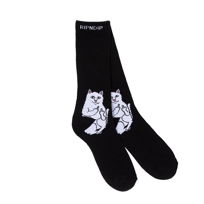 Носки RIPNDIP Lord Nermal Socks Black