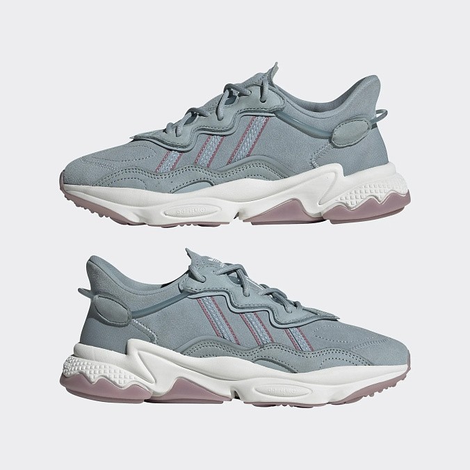 Кроссовки женские adidas Originals Ozweego Magic Grey/Crystal White/Magic Mauve