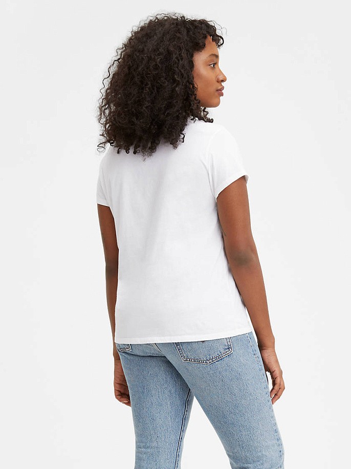 Женская футболка Levi's The Perfect Tee Batwing Bright White