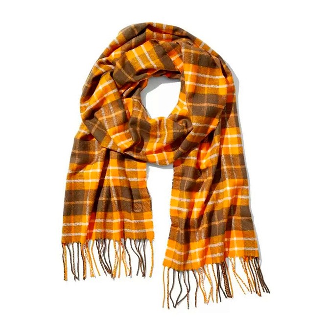 Шарф Timberland Cape Neddick Plaid Scarf With Giftbox And Sticker
