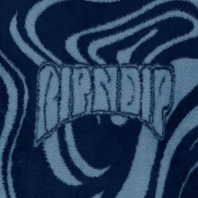 Свитер RIPNDIP Psychedelic Mohair Knit Sweater Dark Slate