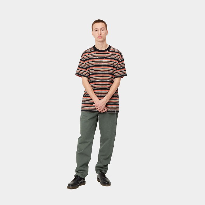 Мужские джинсы Carhartt WIP Newel Pant Thyme (garment dyed)