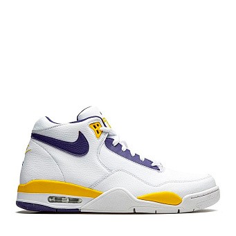 Кроссовки Nike Flight Legacy Lakers White/University Gold/Regency Purple