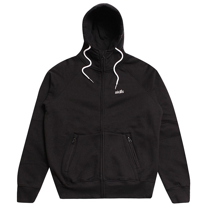 Толстовка SKILLS Double Pocket Hoodie Black