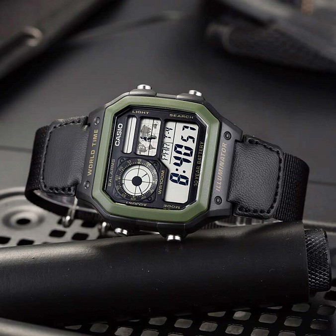 Наручные часы Casio Collection AE-1200WHB-1B
