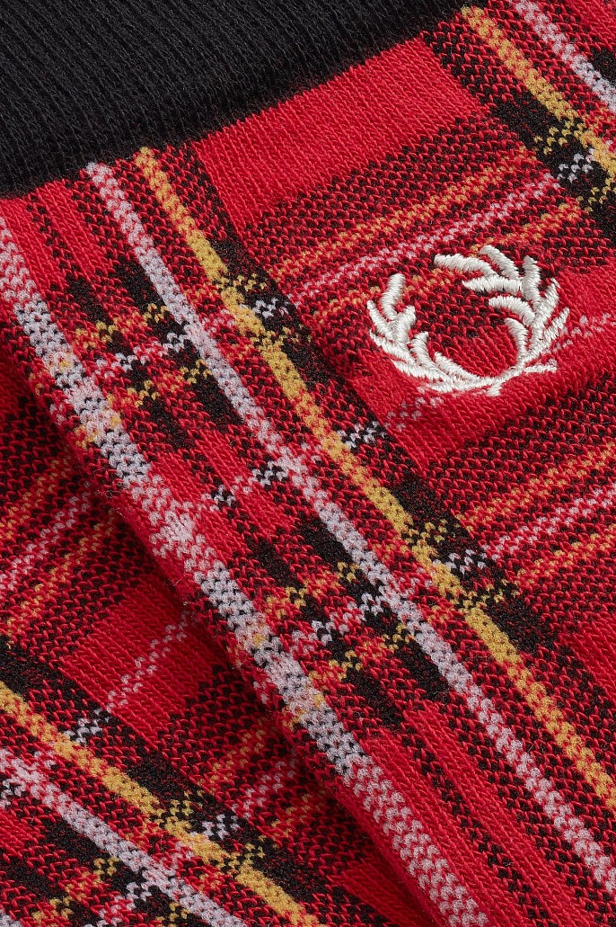 Носки Fred Perry Royal Stewart Tartan Socks