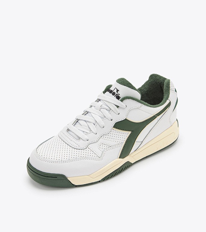 Кроссовки мужские Diadora Winner White/Fogliage Green