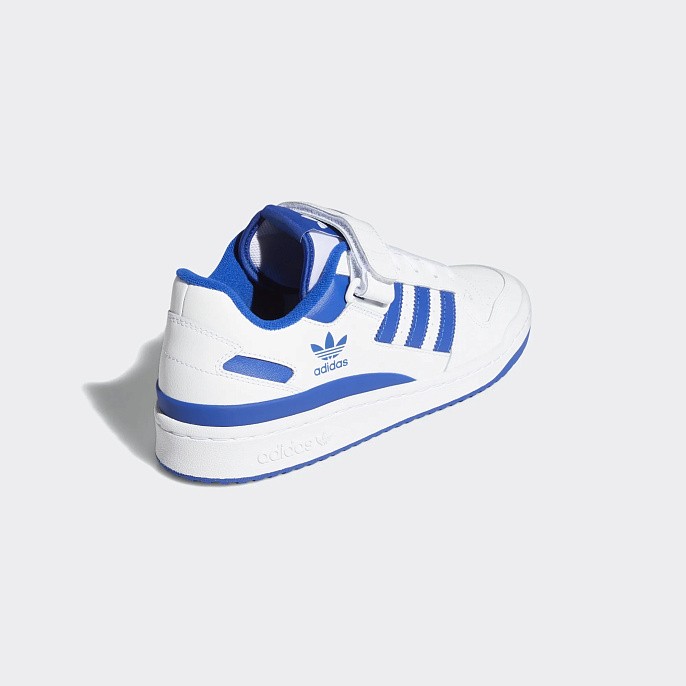 Кроссовки adidas Originals Forum Low Cloud White/Cloud White/Royal Blue