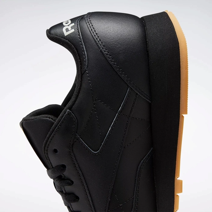 Кроссовки Reebok Classic Leather Black/Gumsole