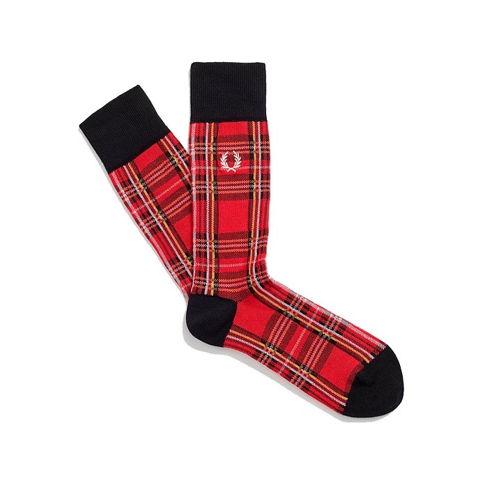 Носки Fred Perry Royal Stewart Tartan Socks