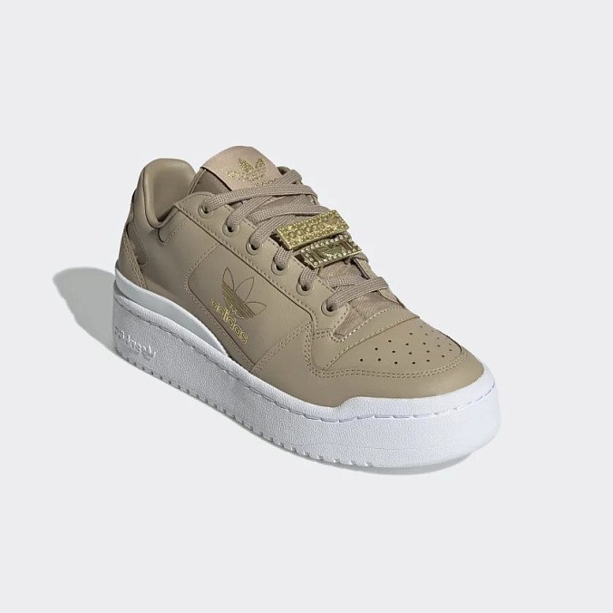 Кроссовки женские adidas Originals Forum Bold Green/Cloud White/Matte Gold