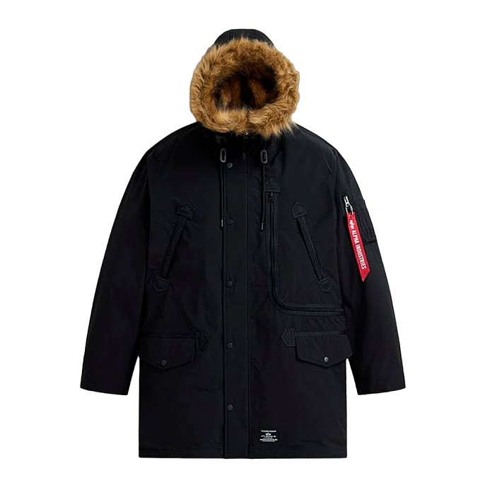 Мужская парка Alpha Industries N-3B Alpine Parka Gen II Black