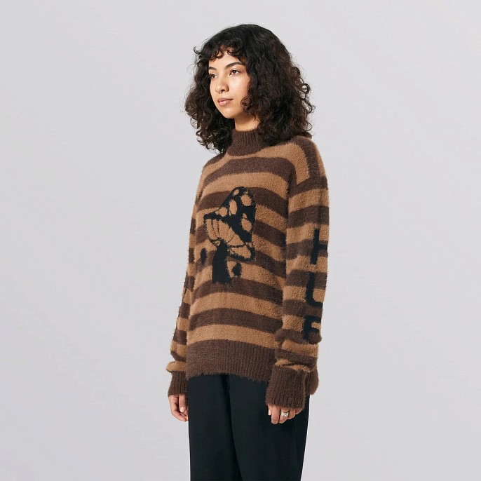 Свитер женский HUF Shroom Jacquard Knit Sweater