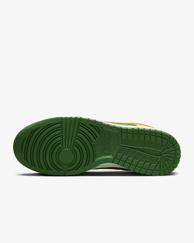 Кроссовки Nike Dunk Low Reverse Brazil Apple Green/Yellow Strike White