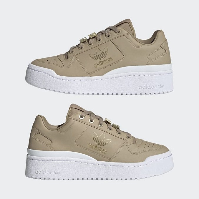 Кроссовки женские adidas Originals Forum Bold Green/Cloud White/Matte Gold