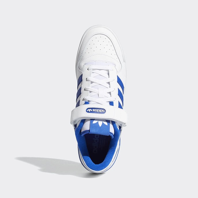 Кроссовки adidas Originals Forum Low Cloud White/Cloud White/Royal Blue