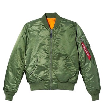 Куртка бомбер мужская Alpha Industries MA-1 Slim Fit Sage Green