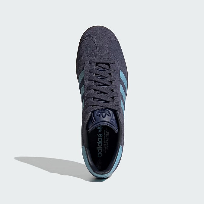 Кроссовки унисекс adidas Originals Gazelle Shadow Navy/Clear Blue/Gum