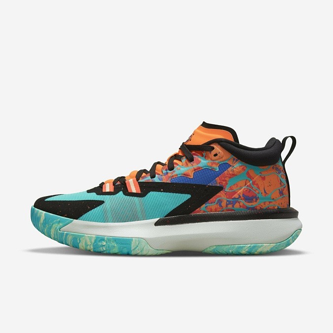 Кроссовки Jordan Zion 1 PF Cone/Hyper Jade/Persian Violet/Black