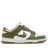 Кроссовки женские Nike Dunk Low White/Medium Olive/White