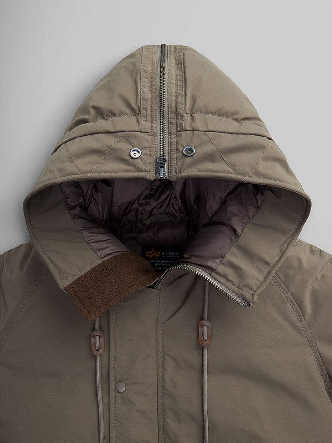 Куртка мужская Alpha Industries N-2B Altitude Parka Coyote Brown