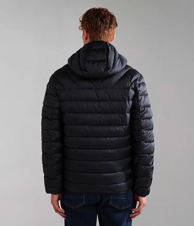 Куртка Napapijri Aerons Short Jacket Adjustable Hood Black